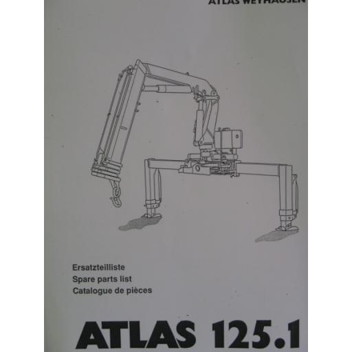 Atlas 125.1 Parts Manual